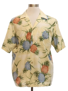 1980's Mens Kalaheo Cotton Blend Hawaiian Shirt