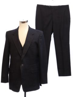 1990's Mens Givenchy Designer Three Piece Suit