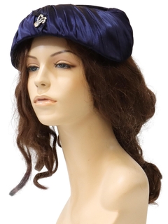 1950's Womens Accessories - Martha Gene Cloche Hat