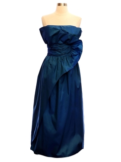 1980's Womens Gunne Sax Prom Or Cocktail Dress
