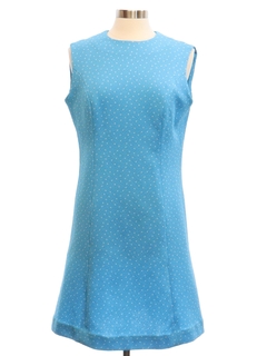 1960's Womens Mod Knit Dress