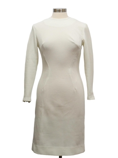 1960's Womens Mod Knit Dress