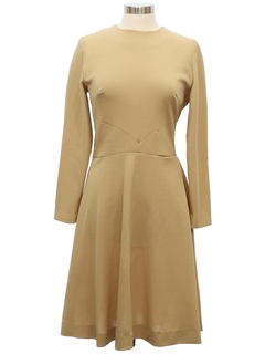 1960's Womens Mod Knit Dress