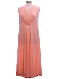 1970's Womens Prom Or Cocktail Dress