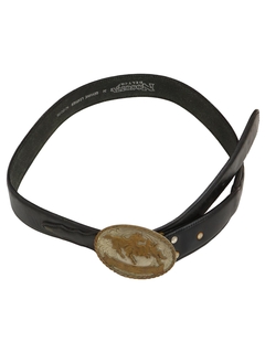 1990's Mens Accessories - Nocona Leather Western Belt