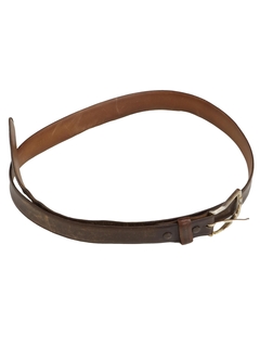 1980's Mens Accessories - Leather Belt