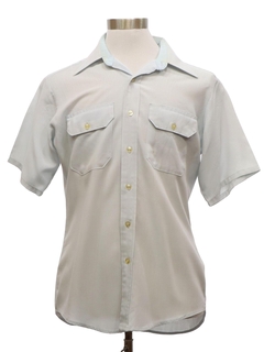 1960's Mens Grunge Uniform Shirt