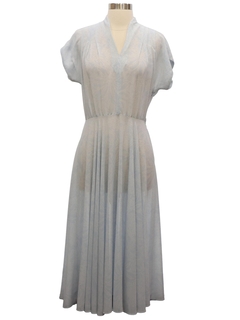 1950's Womens Sheer Dress