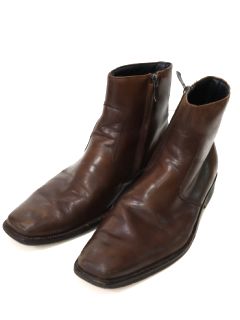 1990's Mens Accessories - Leather Beatle Boots Shoes