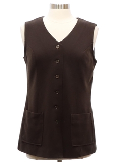 1960's Womens Wool Blend Vest
