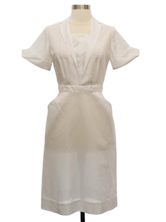 1960's Womens Nurse Style Dress