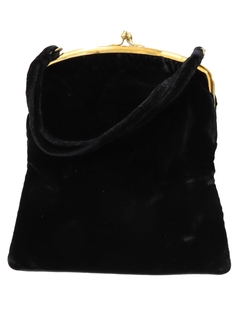 1960's Womens Accessories - Velvet Purse
