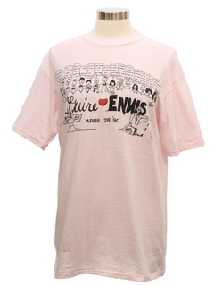 1990's Unisex Single Stitch McGuire Ennis Comic Wedding T - Shirt