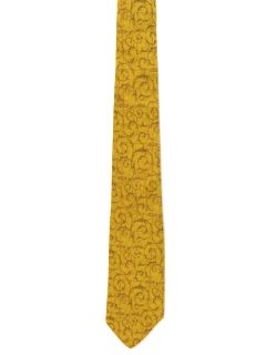 1960's Mens Silk Mod Necktie
