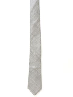 1960's Mens Mod Silk Shantung Necktie