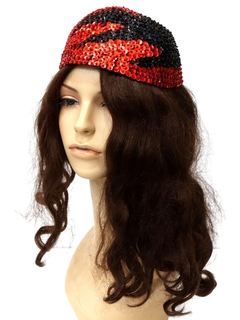 1930's Womens Accessories - Flapper Style Cloche Hat