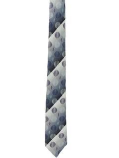 1950's Mens Skinny Rockabilly Necktie