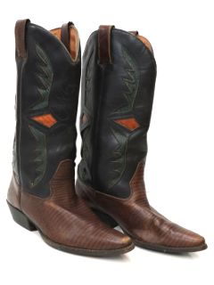 1990's Womens Accessories - Cowboy Boots Shoes