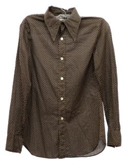1970's Mens/Boys Mod Shirt