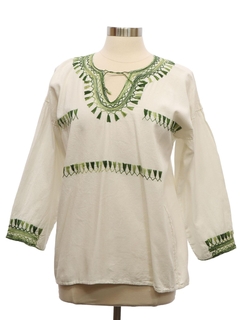 Womens Vintage Hippie Shirts at RustyZipper.Com Vintage Clothing