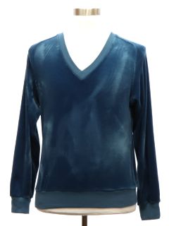 1990's Mens Velour Shirt