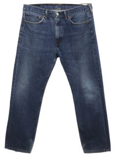 1990's Mens Levis 505 Distressed Denim Jeans Pants