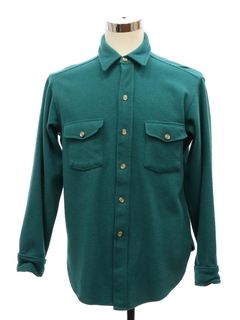 1980's Mens Woolrich Heavy Chamois Blanket Flannel Shirt