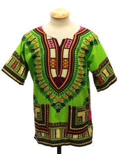 1970's Unisex Dashiki Shirt