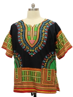 1970's Unisex Dashiki Shirt