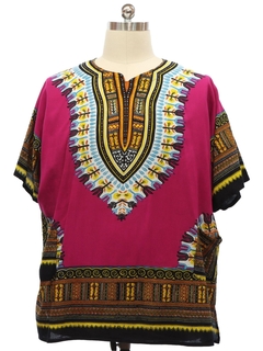 1970's Unisex Dashiki Shirt