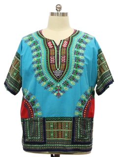 1970's Unisex Dashiki Shirt