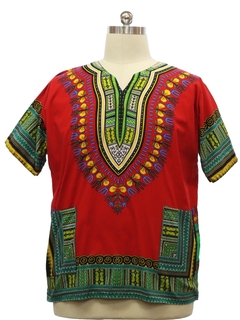 1970's Unisex Dashiki Shirt