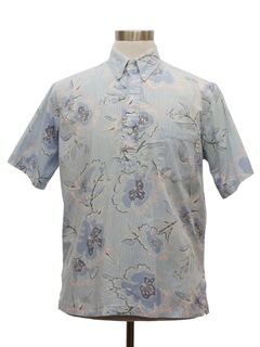 1980's Mens Reyn Spooner Cotton Hawaiian Shirt