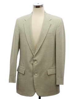 1980's Mens Blazer Style Sport Coat Jacket