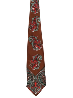 1980's Mens Paisley Necktie