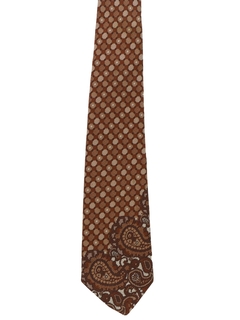 1970's Mens Wide DIsco Necktie