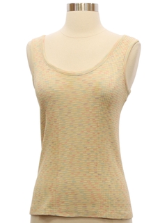 1970's Womens/Girls Tank Top T-shirt