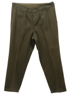 1960's Mens Military Uniform Pants