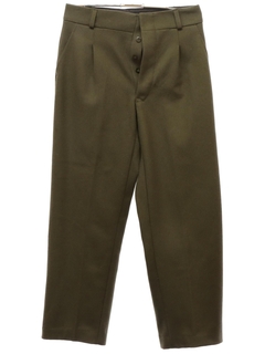 1960's Mens Military Uniform Pants