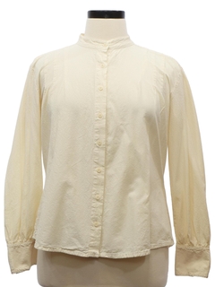 1970's Womens Poet Style Shirt