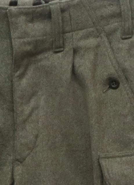 70s DDR German Military Winter Strichtarn Pants L Sturm