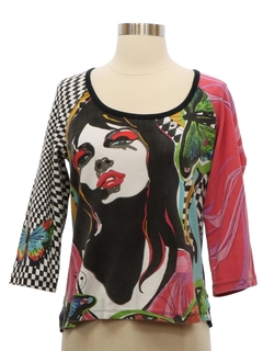 Womens 1990's Shirts at RustyZipper.Com Vintage Clothing