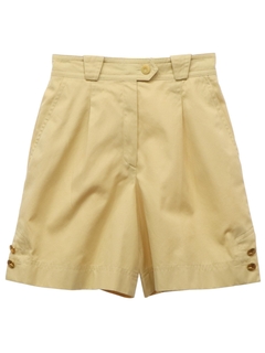 1980's Womens High WaistedPleated Shorts