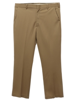 1980's MensFlat Front  Slacks Pants