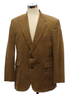 1980's Mens Corduory Blazer Sport Coat Jacket