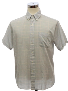 1980's Mens Preppy Sport Shirt