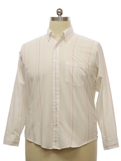 1980's Mens Preppy Shirt