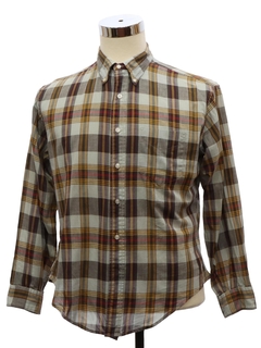 1980's Mens Preppy Shirt