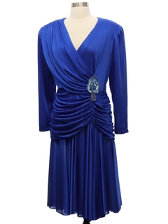 1980's Womens Totally 80s Cocktail Dress