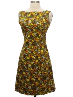 1960's Womens Mod Dress